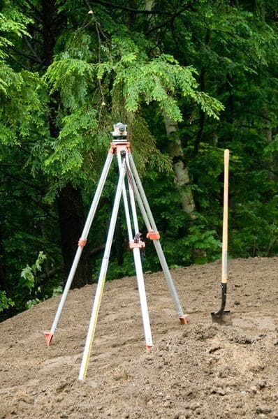 land surveying tripod