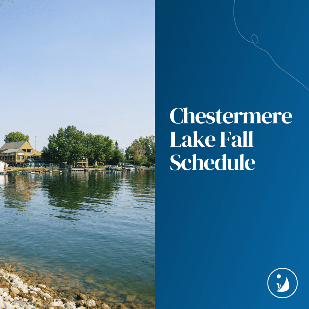 Chestermere Lake Fall Schedule