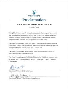 Black History Month Proclamation